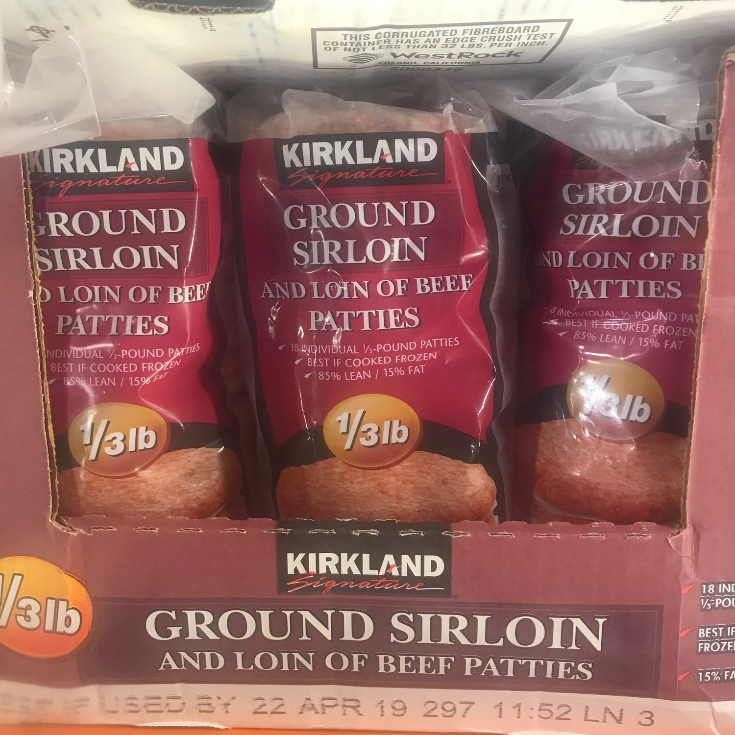 Kirkland Sinature Ground Sirloin Beef Patties My XXX Hot Girl