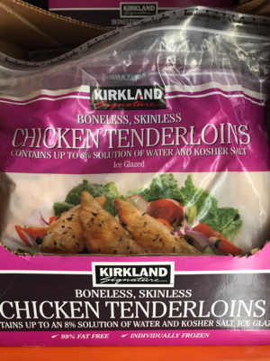 Kirkland Frozen Chicken Tenderloins