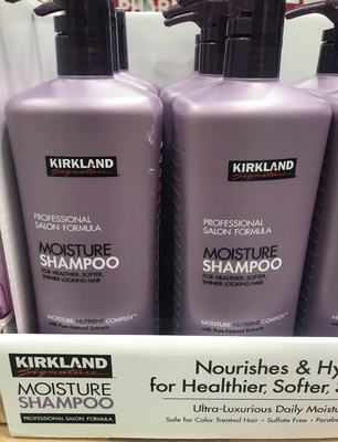 Kirkland Signature Moisture Shampoo, 33.8 oz