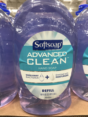 Softsoap Advanced Clean Hand Soap 80 oz