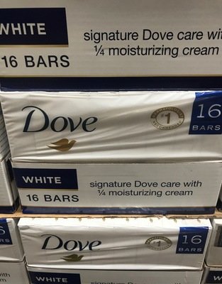 Dove Beauty Bar White 16 x 4 oz