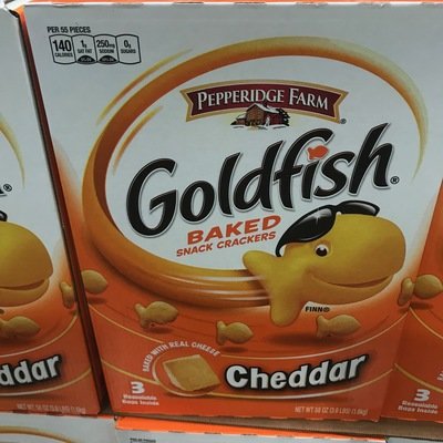 Pepperidge Farm Goldfish Cheddar Baked Snack Crackers 3 x 19.3 oz