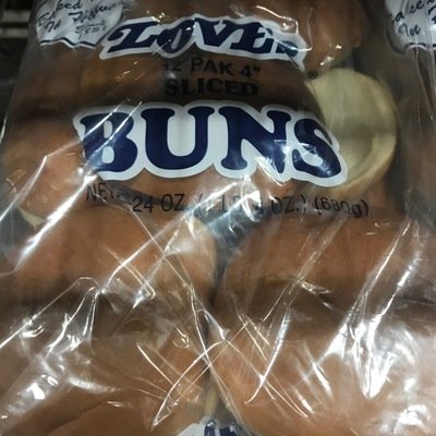 Love's Gourmet Hamburger Buns 12 ct
