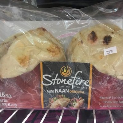 Stonefire Mini Naan Bread 18 ct
