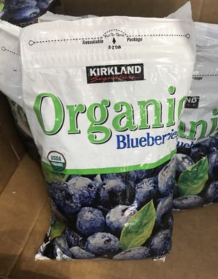 Kirkland Signature Organic Frozen Blueberries, 3 lb