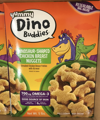Yummy Dino Buddies Chicken Nuggets 5 lb