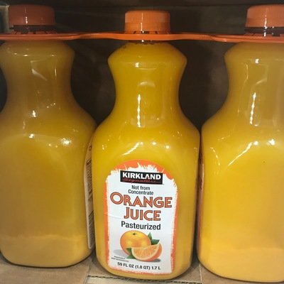 Kirkland Signature Orange Juice, 3 x 59 fl oz