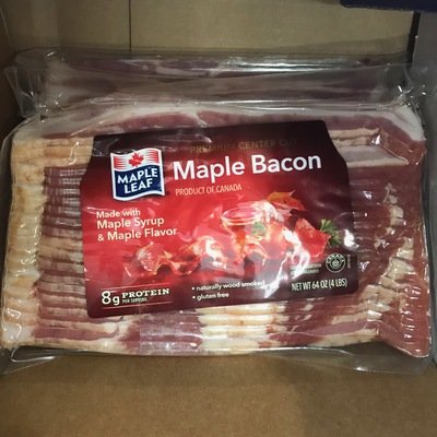 Premium Center Cut Maple Bacon Double Pack 4 lb