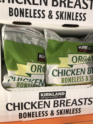 Kirkland Frozen Boneless & Skinless Chicken Breasts 64 oz
