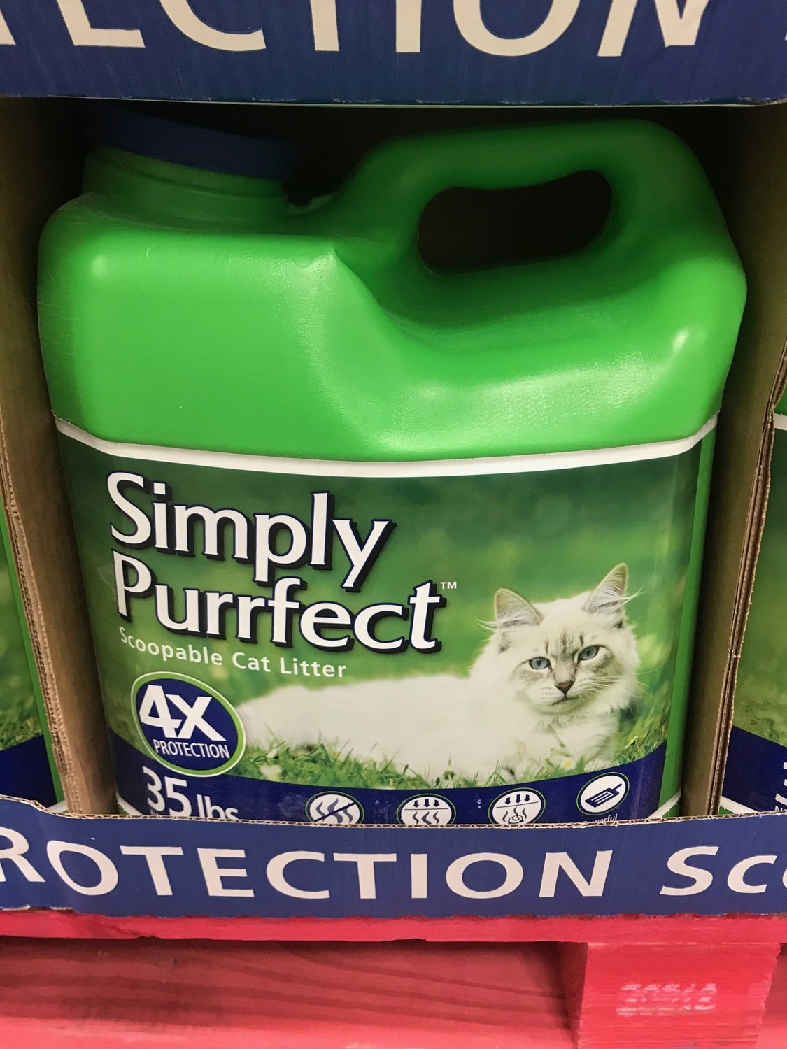 Simply Purrfect Scoopable Cat Litter 35 lb