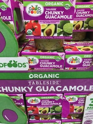 Feel Good Foods Organic Chunky Guacamole 3 X 10 oz