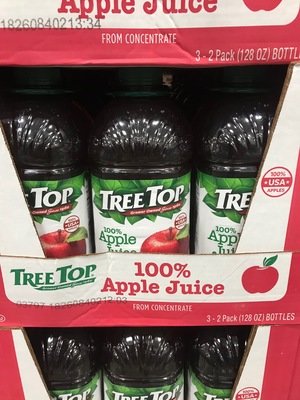 Tree Top Apple 100% Juice 2 x 1 gal
