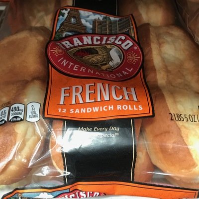 Francisco International French Sandwich Rolls 12 ct