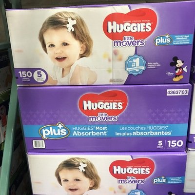 Huggies Plus Diapers size 5 - 180 ct