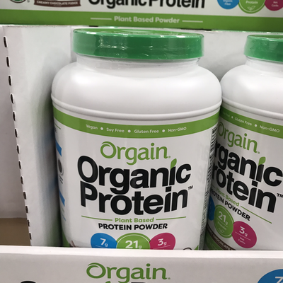 Orgain Organic Chocolate Protein Powder 2.74 lb