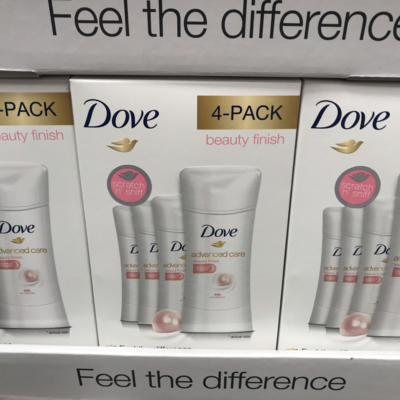 Dove Deodorant Solid Stick Advance Beauty Finish 2.6 oz