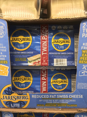 Jarlsburg lite Swiss cheese 2 lbs