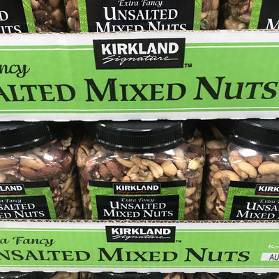Kirkland Signature Unsalted Fancy Mixed Nuts, 40 oz