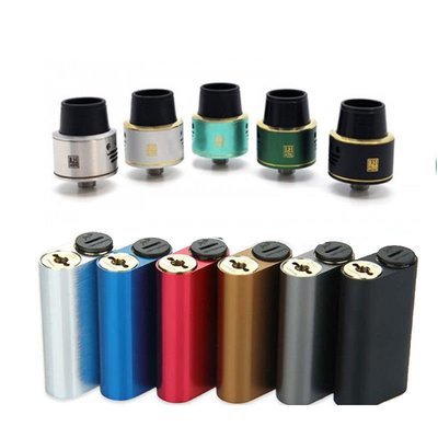 Wismec Noisy Cricket Mod con COV Royal Hunter Mini RDA 22mm
