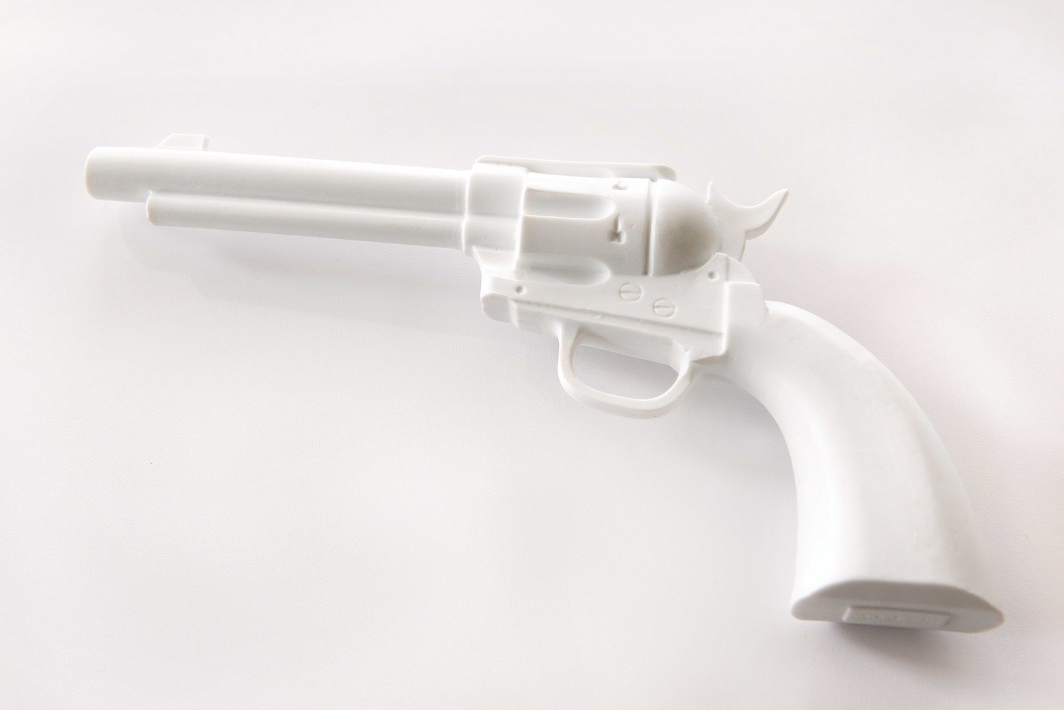 Colt Revolver #sansgachette - Porcelaine