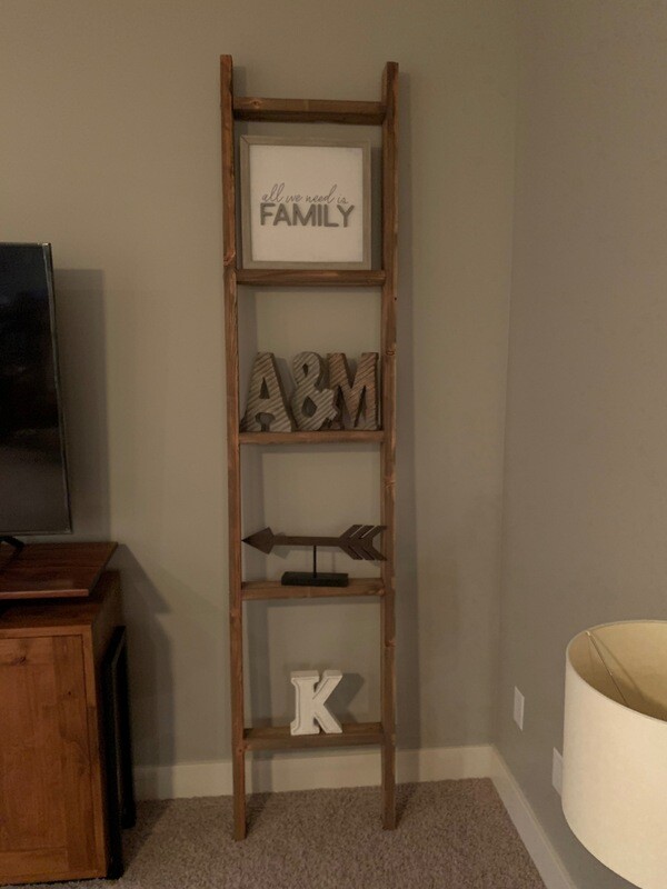 Rustic Display Ladder