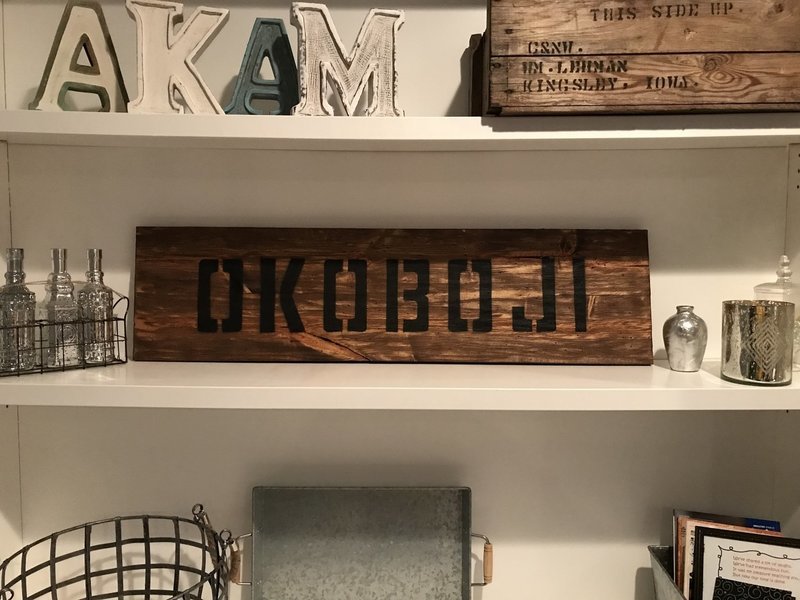 Okoboji Sign