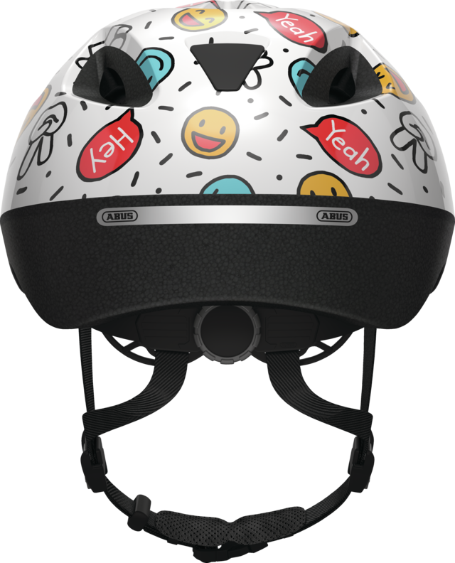 ABUS Smooty 2.0 Helmet - White Smiley ABUS Smooty 2.0 Helmet - White Smiley