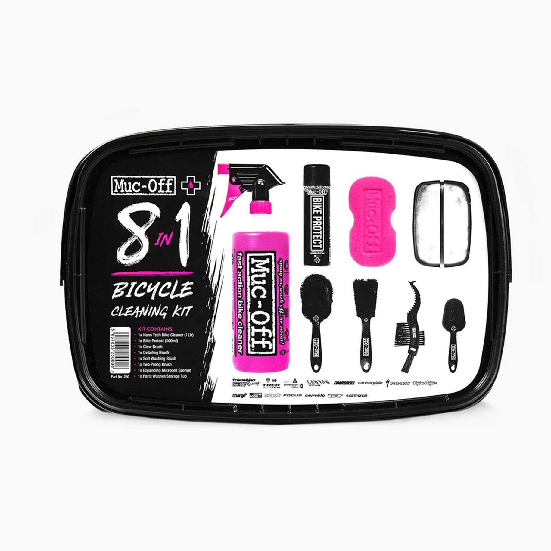 Muc-Off 8-in-1 Bicycle Cleaning Kit Muc-Off 8-in-1 Bicycle Cleaning Kit