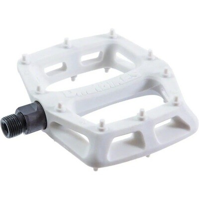 DMR V6 Poly Flat MTB Pedals - White 252949-02