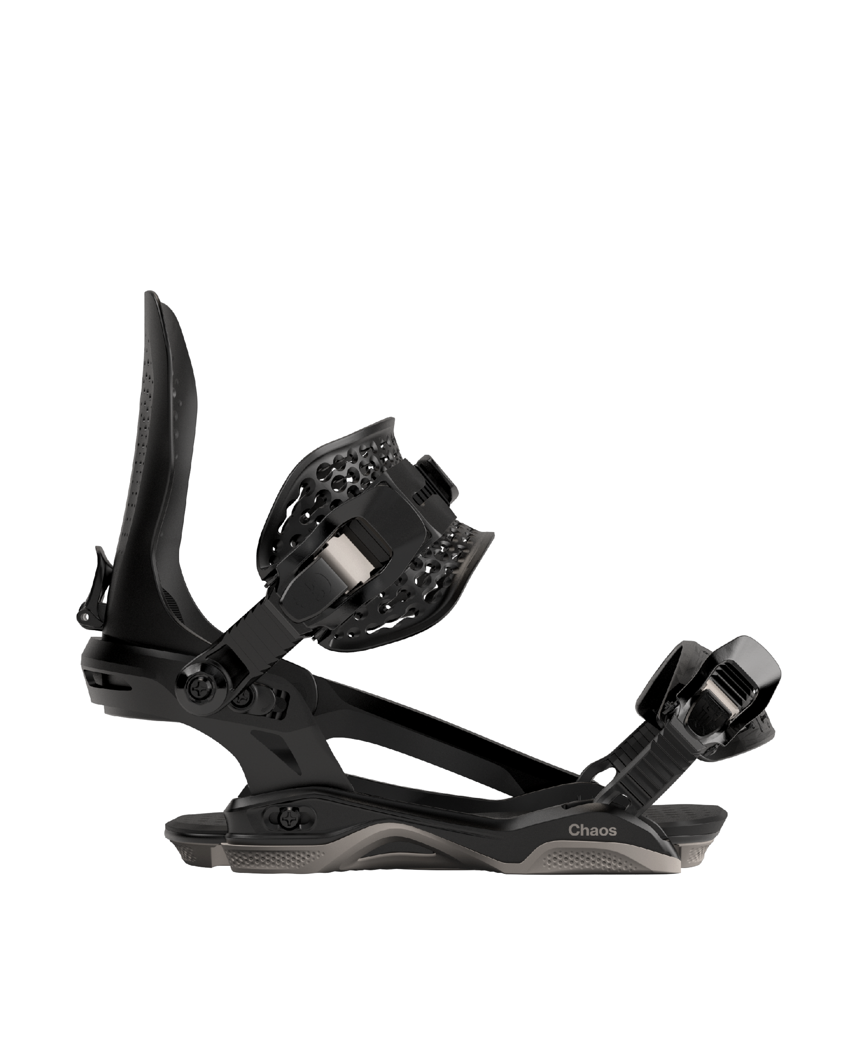 Bataleon Chaos Asymwrap Snowboard Bindings Black 2023 Bataleon Chaos Asymwrap Snowboard Bindings Black 2023