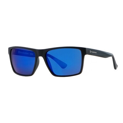 Horsefeathers Merlin Sunglasses - Matt Black/Mirror Blue AM044F