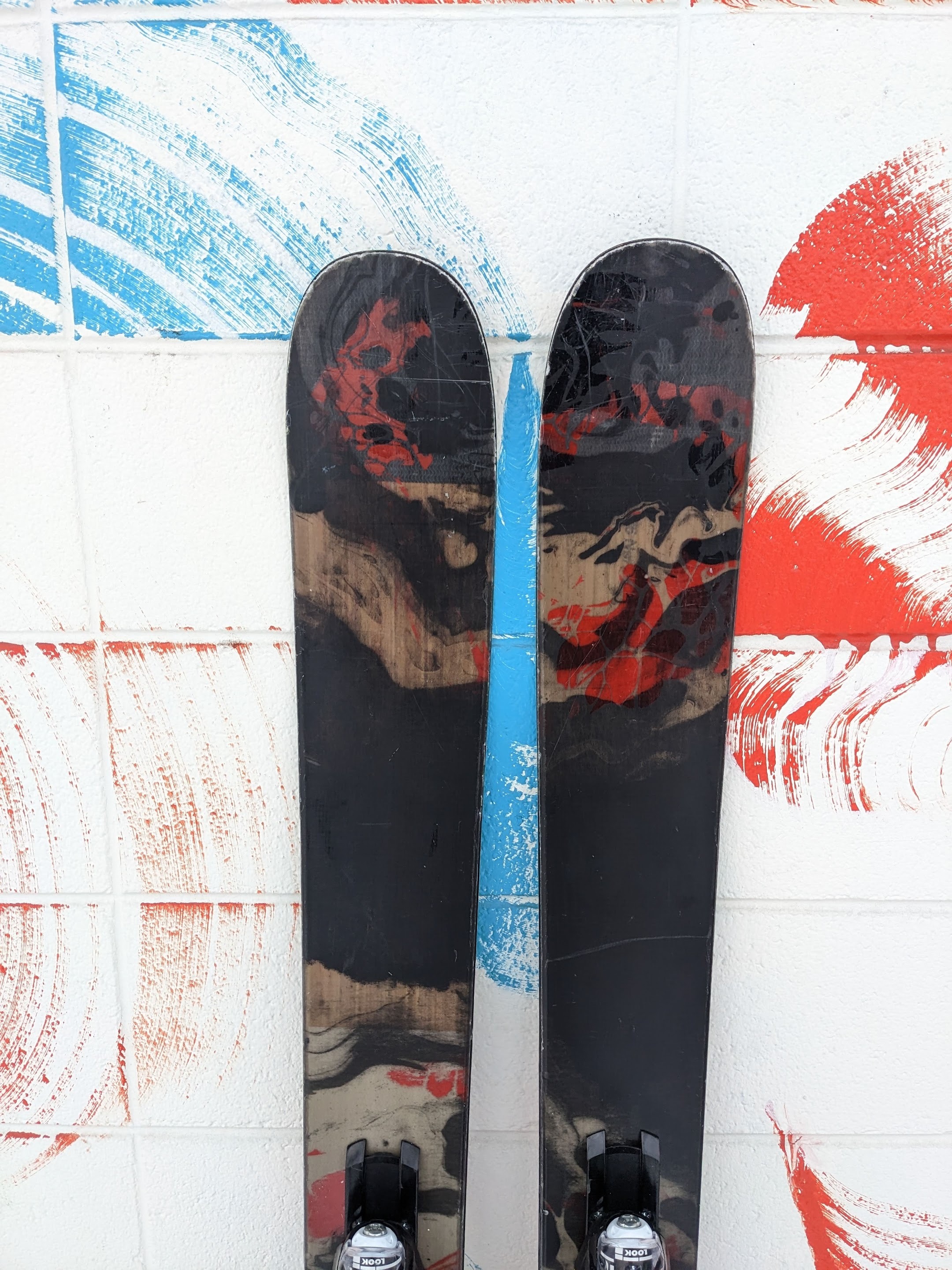 USED Rossignol Black Ops with Look SPX 12 180cm