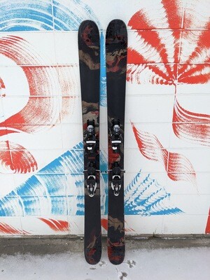 USED Rossignol Black Ops with Look SPX 12 180cm 90006