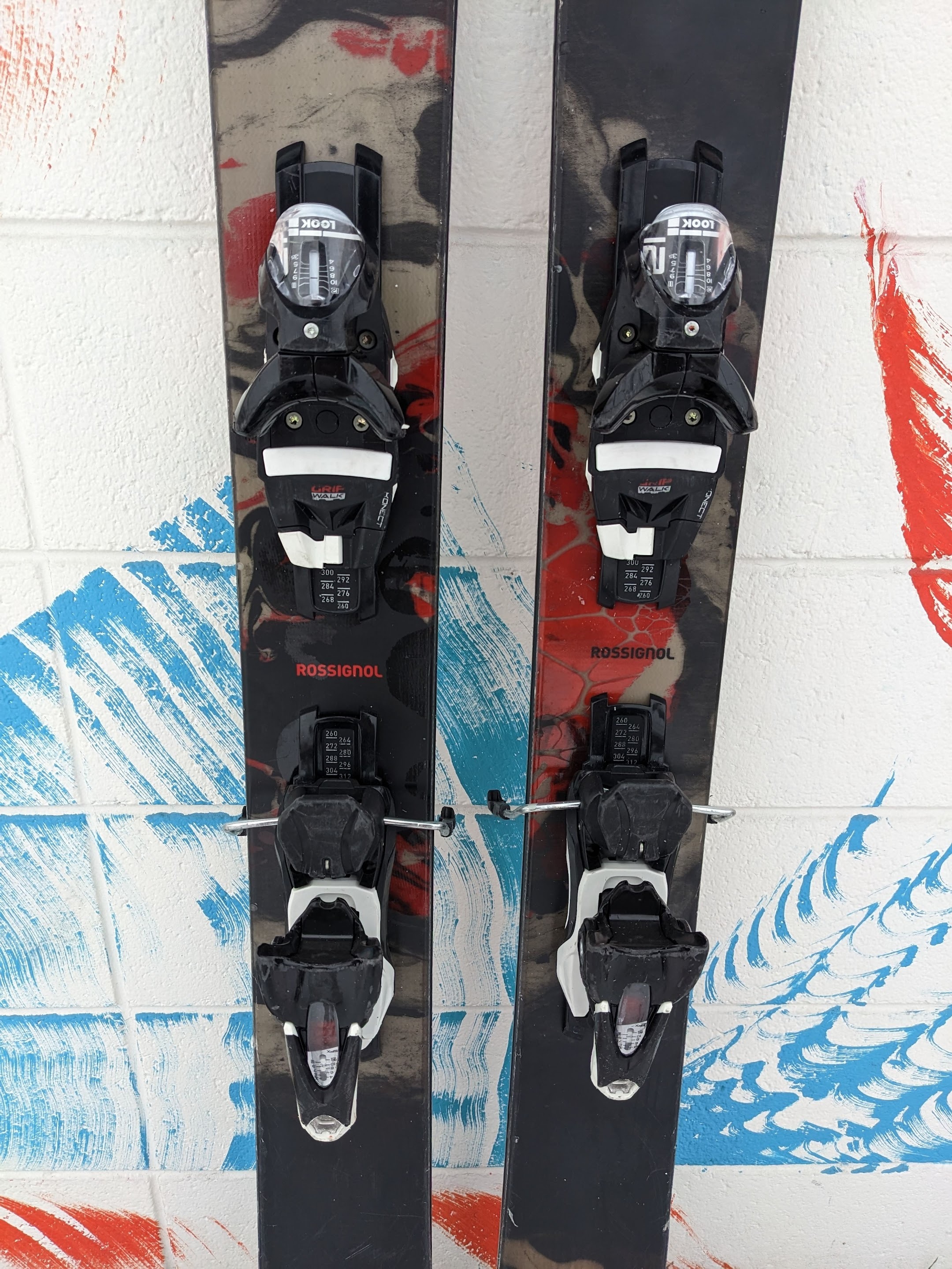 USED Rossignol Black Ops with Look SPX 12 180cm