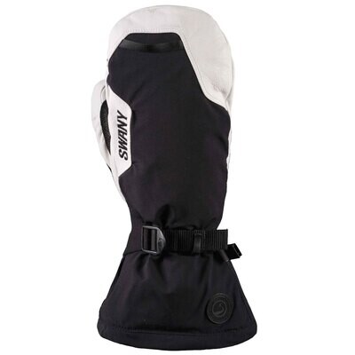 Swany Extreme 2-n-1 Mitt Black & White Womens 293021P-base