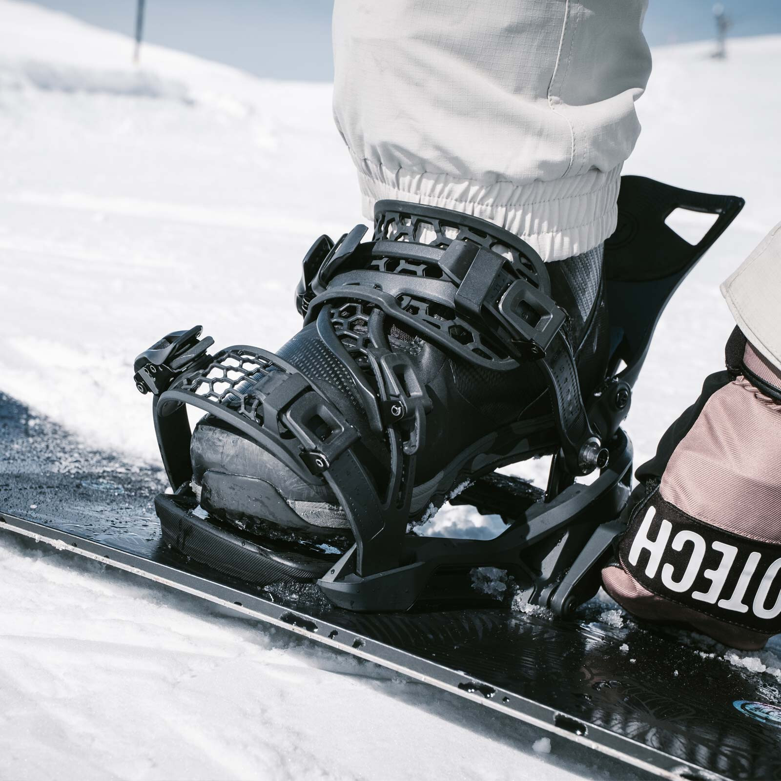 2024 Nidecker Supermatic Snowboard Binding - Black 2024 Nidecker Supermatic Snowboard Binding - Black