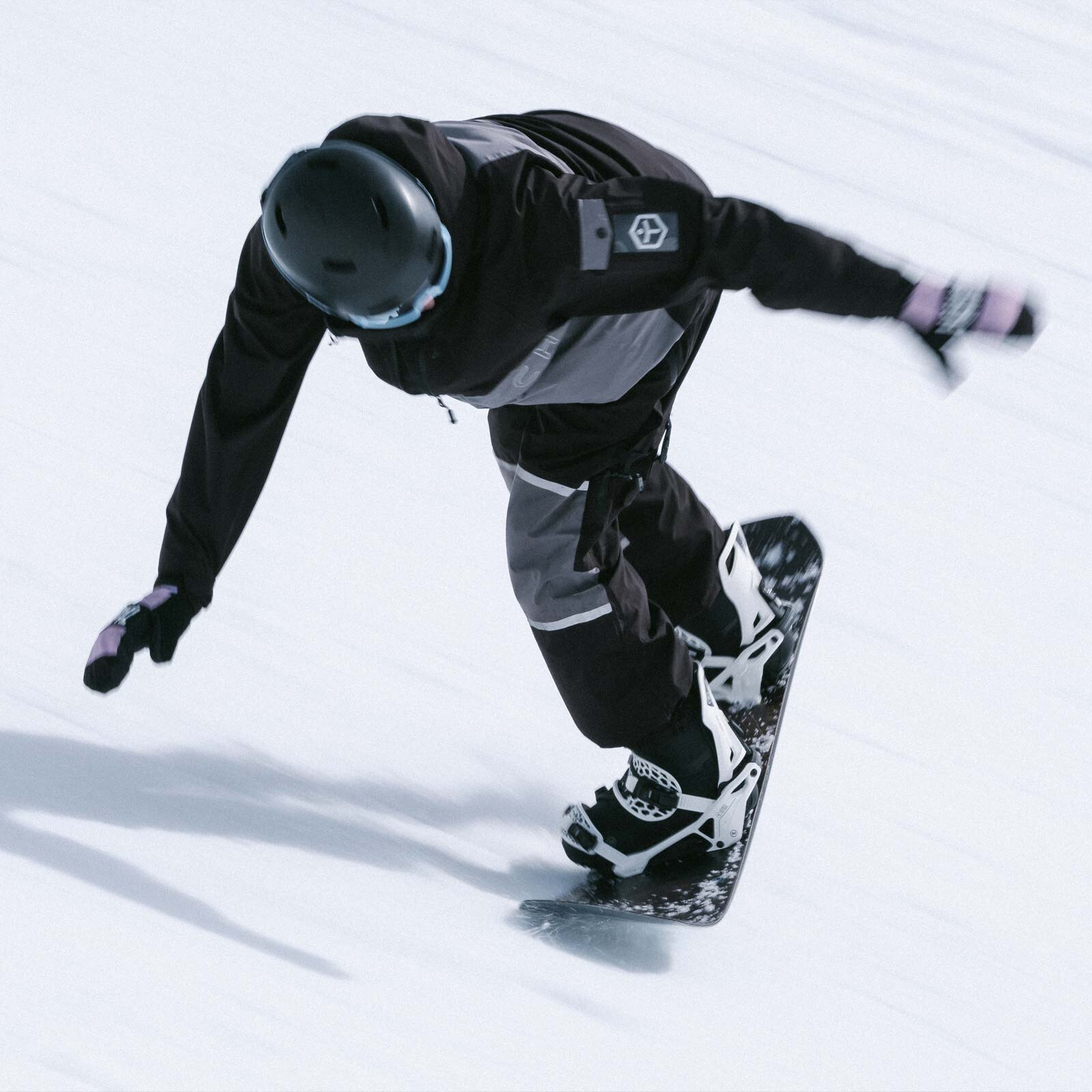 2024 Nidecker Supermatic Snowboard Binding - White 2024 Nidecker Supermatic Snowboard Binding - White