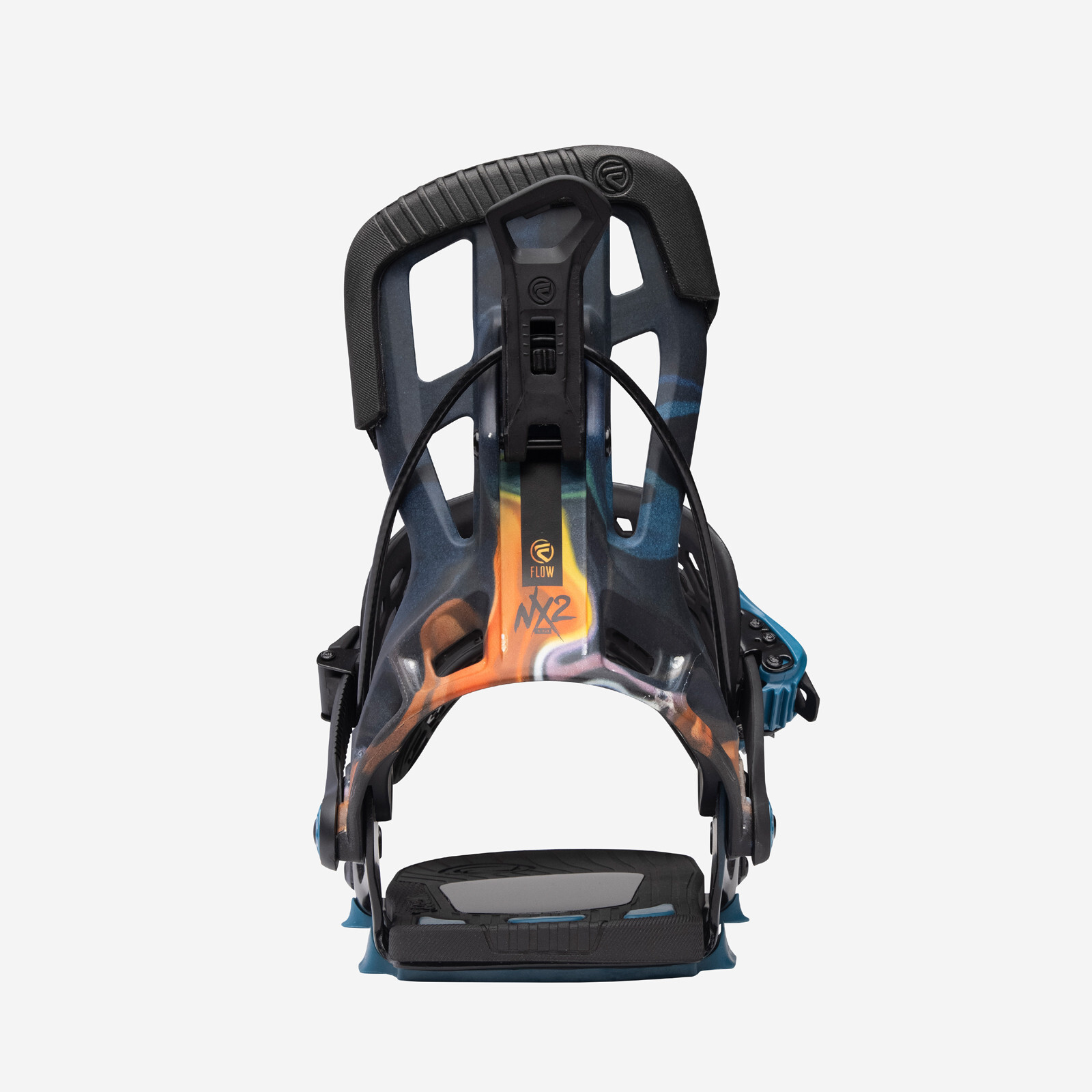 2024 Flow Nx2-Tm Snowboard Binding - Blue Flame 2024 Flow Nx2-Tm Snowboard Binding - Blue Flame