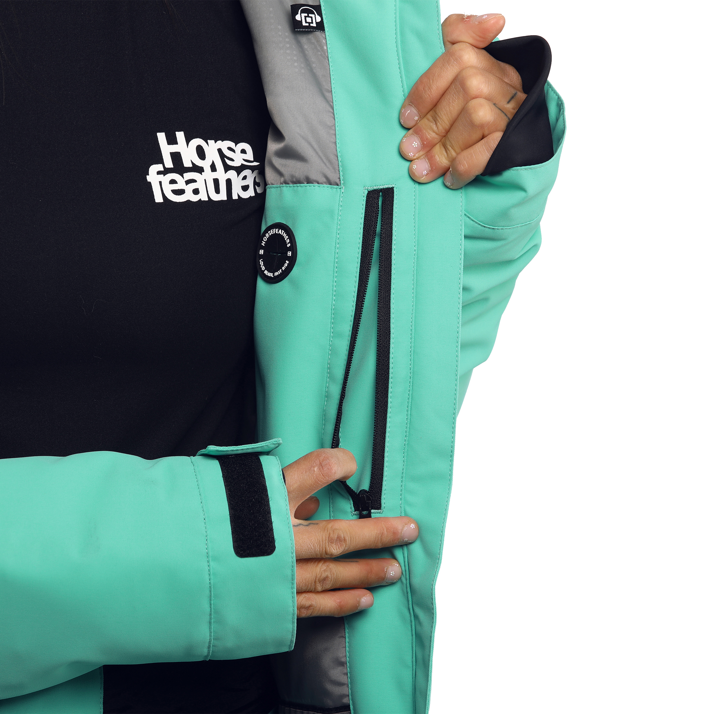 2024 Horsefeathers Arianna Jacket Torquoise 2024 Horsefeathers Arianna Jacket Torquoise