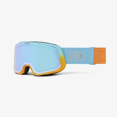 100% SNOWCRAFT XL HiPER Goggle Infidel- Mirror Silver Flash Lense 51002-00009