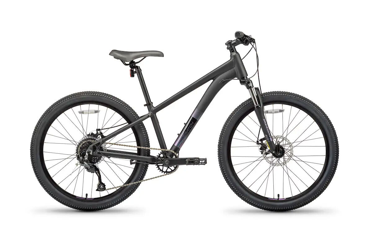 2024 Batch Youth 24 Disc Brake Mountain Bike Black
