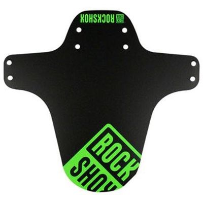 Rockshox MTB Fork Fender Black with Neon Green Print 115563H