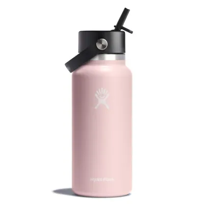 Hydro Flask 32-Ounce Wide Mouth Water Bottle with Flex Cap Trillium LED5QWJLWW4QY2RB7WCTDCQV
