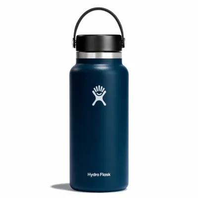 Hydro Flask 32-Ounce Wide Mouth Cap Water Bottle Indigo 3BVTHJMX7H74KRYERPESILNF