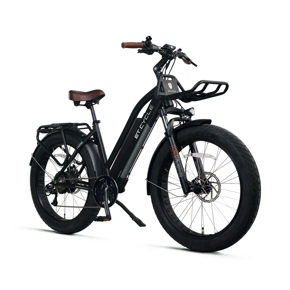 ET T1000 e-Fat Bike Black