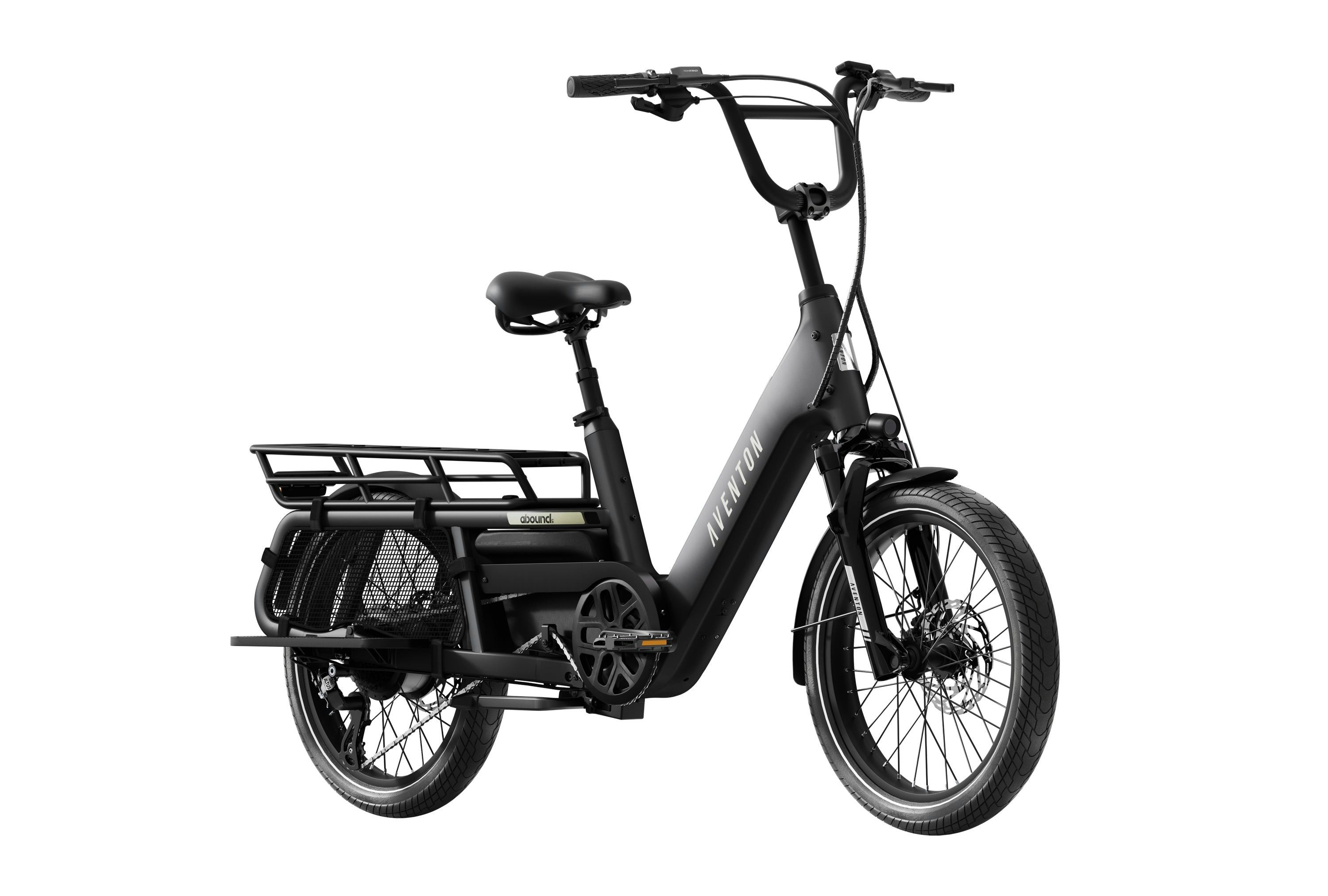 Aventon Abound LR Cargo eBike Matte Stealth Aventon Abound LR Cargo eBike Matte Stealth