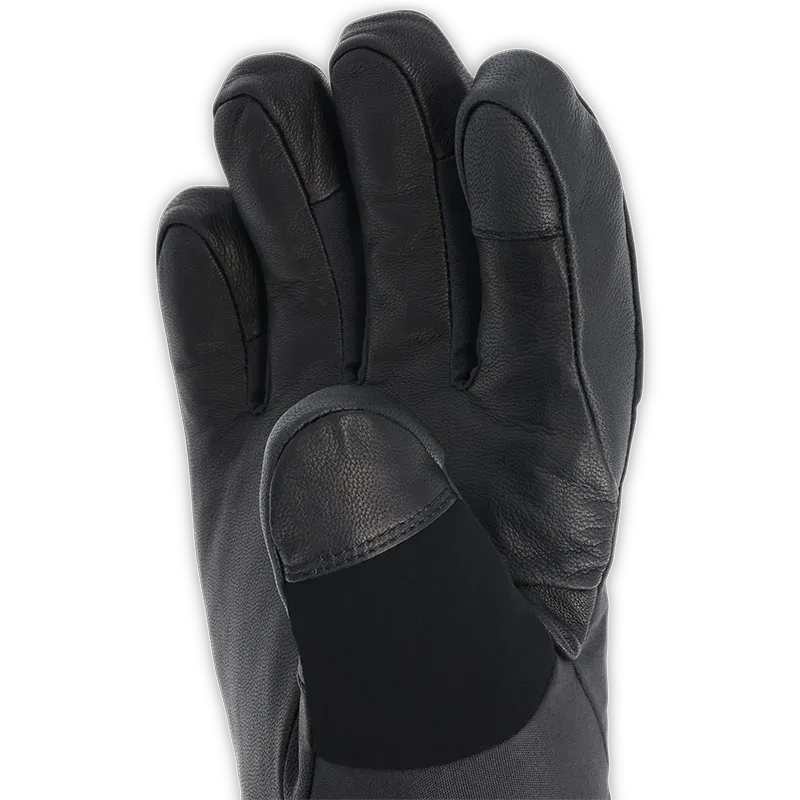 Outdoor Research Prevail Heated GORE-TEX Gloves Solid Black