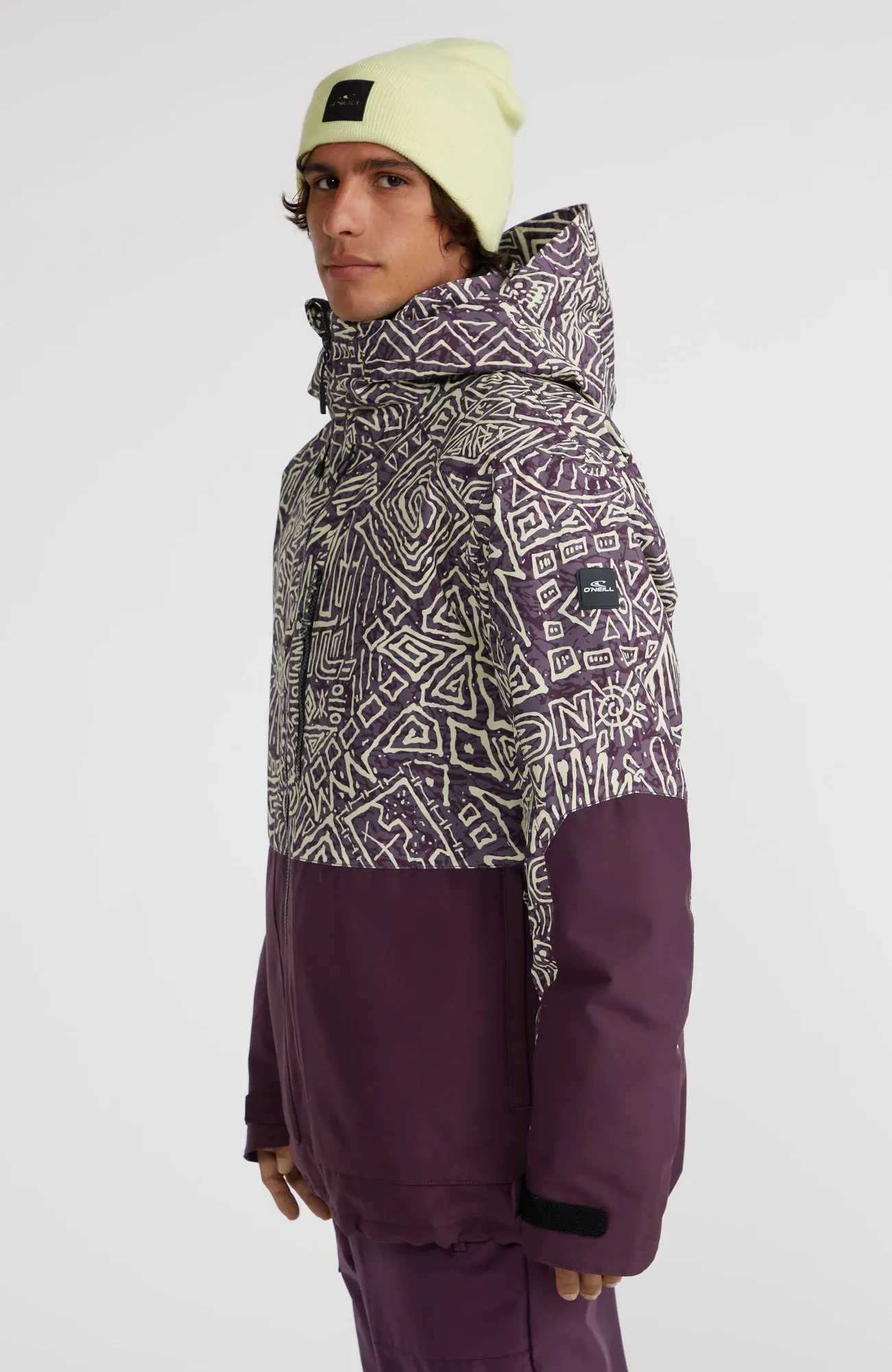 24/25 O'Neill TEXTURE SNOW JACKET DARK PURPLE SKETCHERITAGE