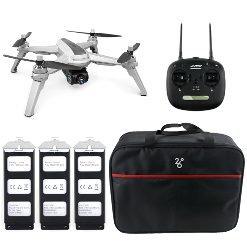 Drone RC Profesional  JJPRO X5 5G WiFi FPV con 3 baterias y bolso