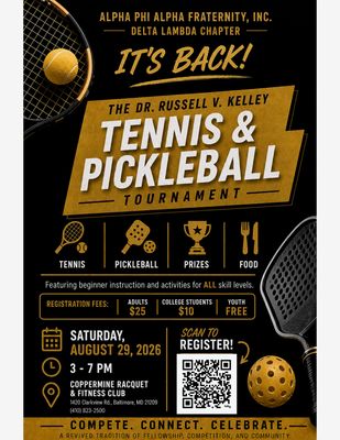 Dr. Russell V. Kelley Tennis & Pickleball Tournament